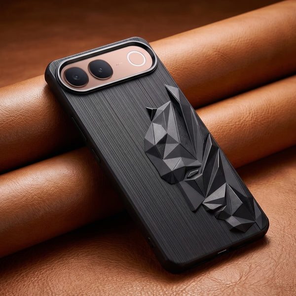 Superhero Engraved logo silicon Case for Vivo S2