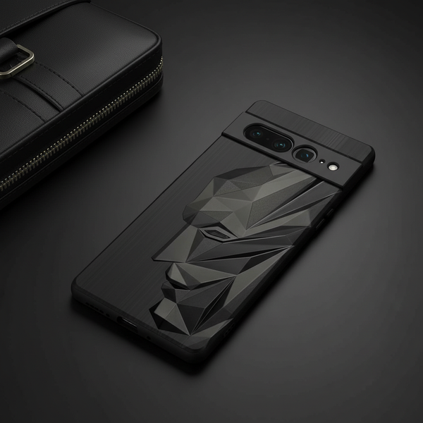 Superhero Engraved logo silicon Case for Google Pixel 7 Pro