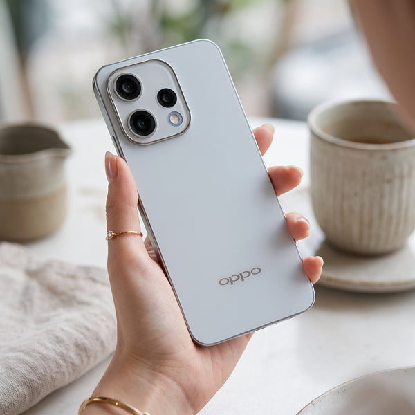 Orix White Matte Case for Oppo Reno 15