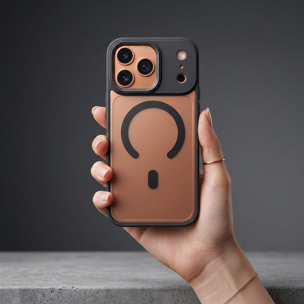 Ringmag Matte Black case for Apple iphone 17 Pro