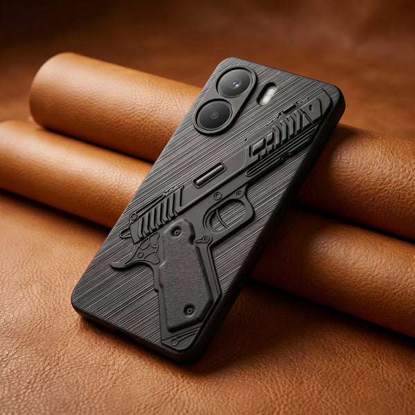 Gun Design Silicone case for Redmi 13C 4G