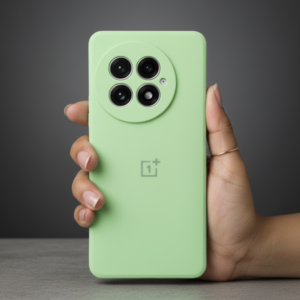 Light Green Candy Silicone Case for Oneplus 13