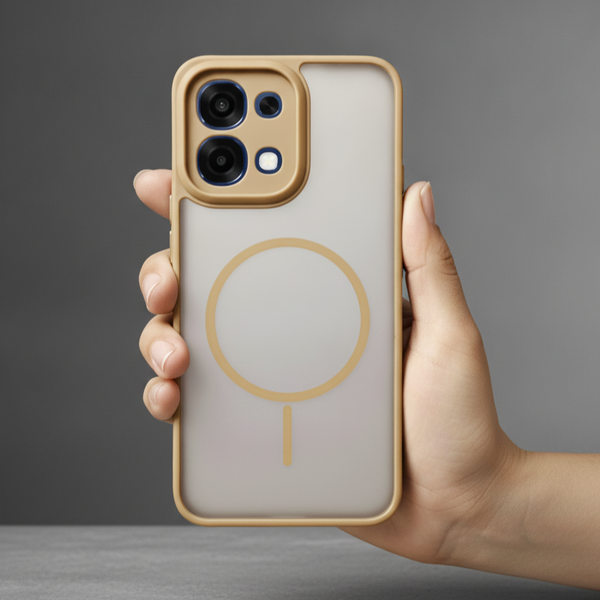 KYRON Brown Camera Protection Matte  Case for Oppo F31