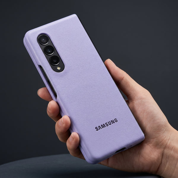 Purple Original Silicone case for Samsung Z Fold 4 5G