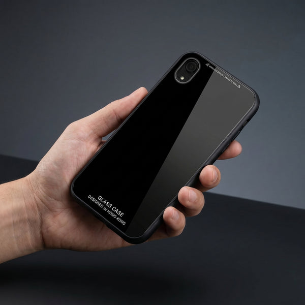 Black Glass case for Samsung A03 Core