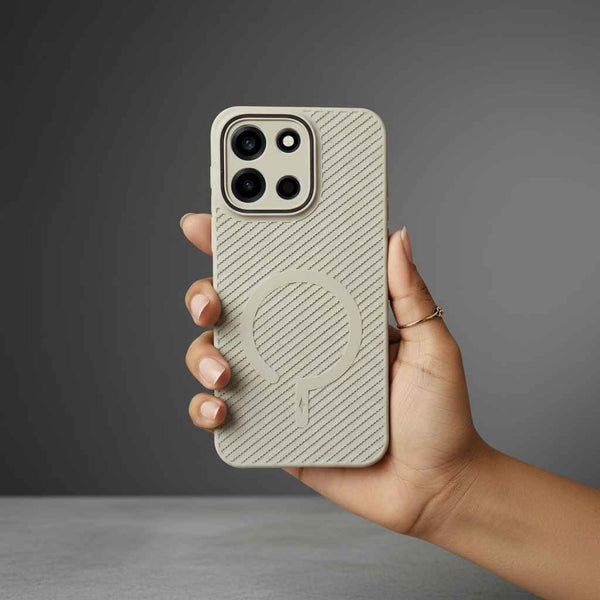 Gripon Grey Silicone Case for Oneplus Nord 6