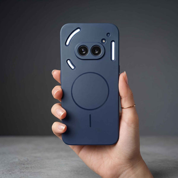 CAVEN Dark Blue Silicone case for Nothing Phone 2A