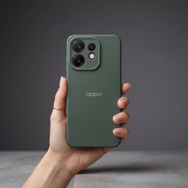 Grey Camera Original Silicone case for Oppo Reno 16