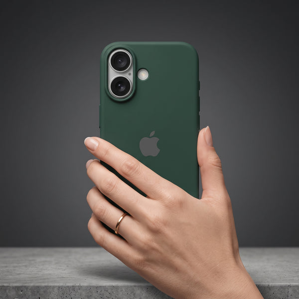 Dark Green Original Silicone case for Apple iphone 18