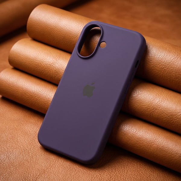 Deep Purple Original Silicone case for Apple iphone 17