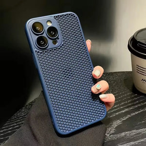 BREATHING DARK BLUE Silicone Case for Apple Iphone 11 Pro