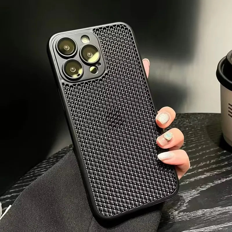 BREATHING BLACK Silicone Case for Apple Iphone 11 Pro