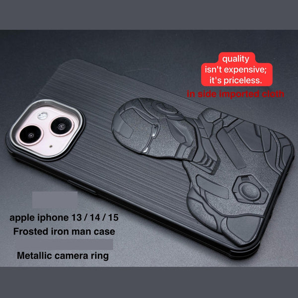 Mark Superhero Engraved Silicone Case for Apple iphone 14