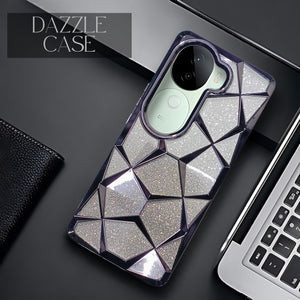 Dazzle Black Silicone case for Vivo V40E