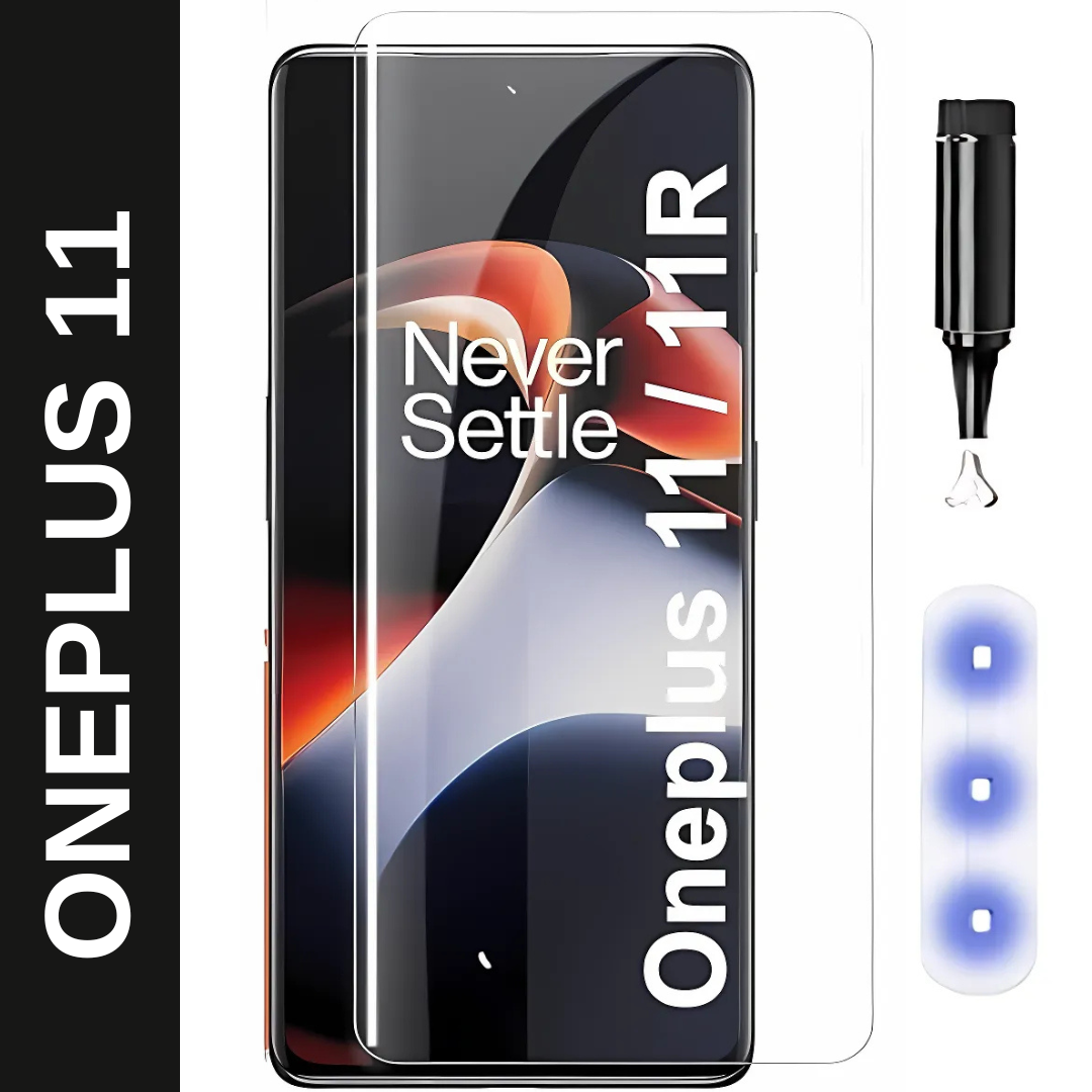 Premium UV Tempered Glass Screen Protector For Oneplus 11