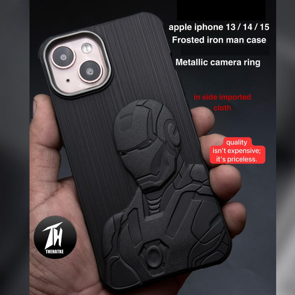 Mark Superhero Engraved Silicone Case for Apple iphone 13