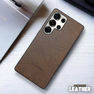 Regal Brown Leather case for Samsung S25 Ultra