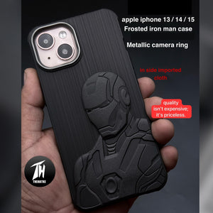 Mark Superhero Engraved Silicone Case for Apple iphone 15