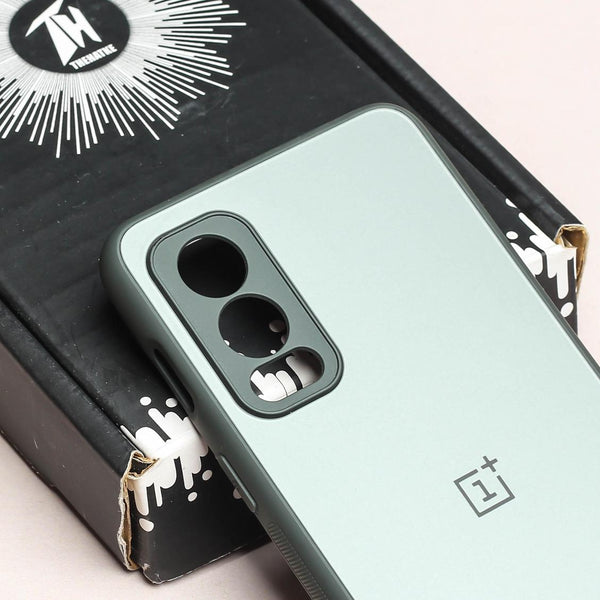 Grey Matte Fiber Silicone case for Oneplus Nord 2