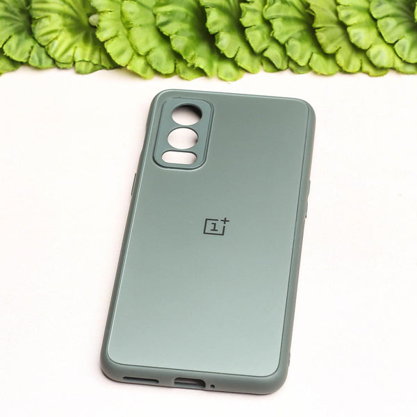Grey Matte Fiber Silicone case for Oneplus Nord 2