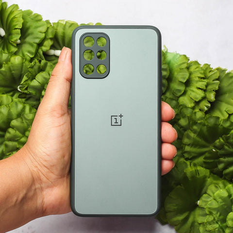 Grey Matte Fiber Silicone case for Oneplus 9r