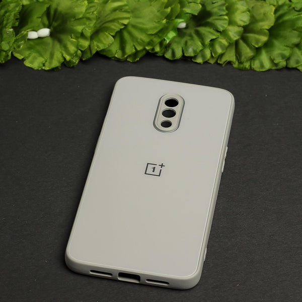 Light Brown Camera Safe mirror case for Oneplus 6T