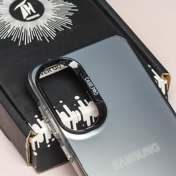 Grey Rgiem Slim Slicone Non-Yellowing Protective Case for Samsung S21 Fe