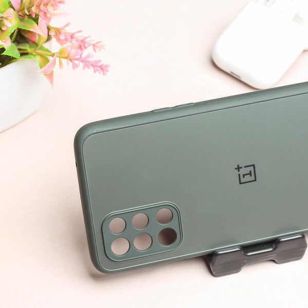Grey Matte Fiber Silicone case for Oneplus 9r