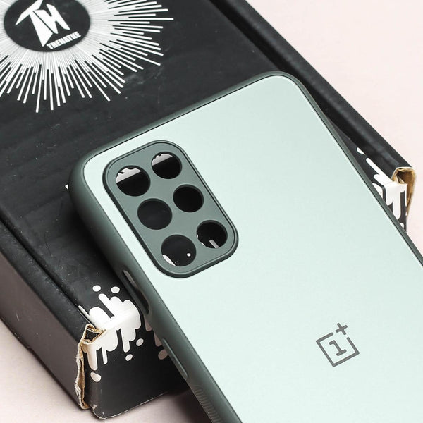 Grey Matte Fiber Silicone case for Oneplus 9r
