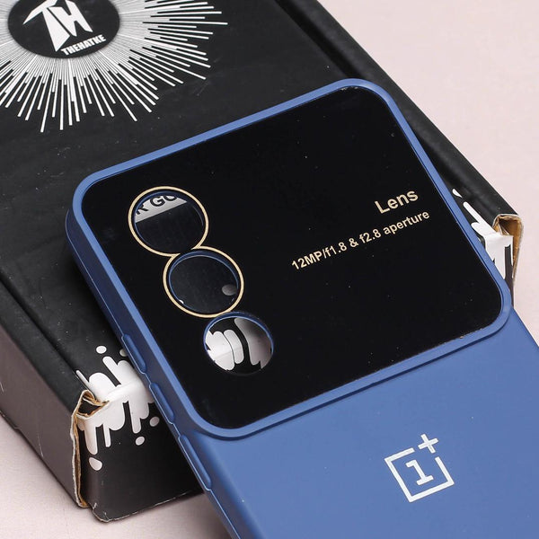 Spoov Luxury Dark Blue Silicone Case for Oneplus nord Ce 4