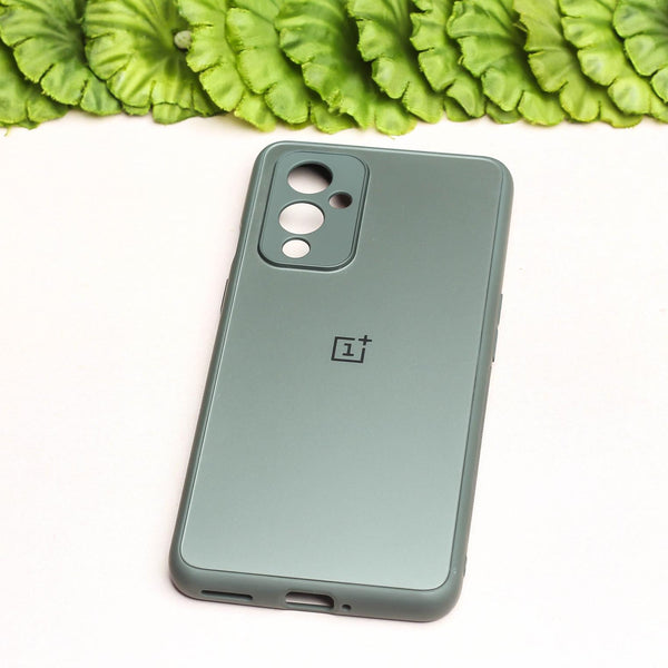 Grey Matte Fiber Silicone case for Oneplus 9