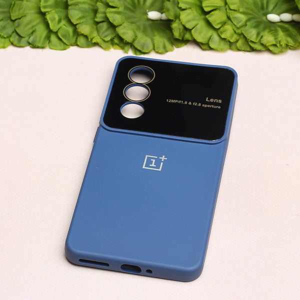 Spoov Luxury Dark Blue Silicone Case for Oneplus nord Ce 4