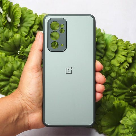 Grey Matte Fiber Silicone case for Oneplus 9 Pro