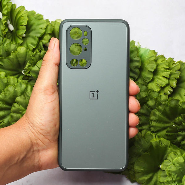 Grey Matte Fiber Silicone case for Oneplus 9rt