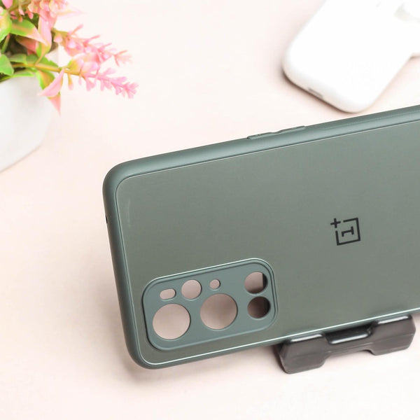 Grey Matte Fiber Silicone case for Oneplus 9rt