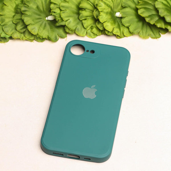 Dark Green Candy Silicone Case for Apple Iphone 16E