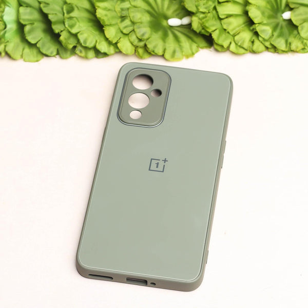 Olive Green camera Safe mirror case for Oneplus 9