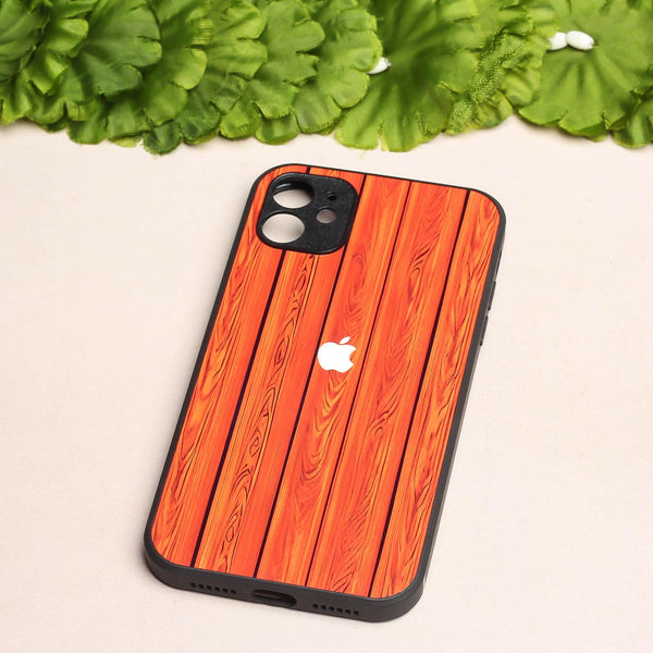 WoodCraft Touch metal back case for Apple Iphone 12