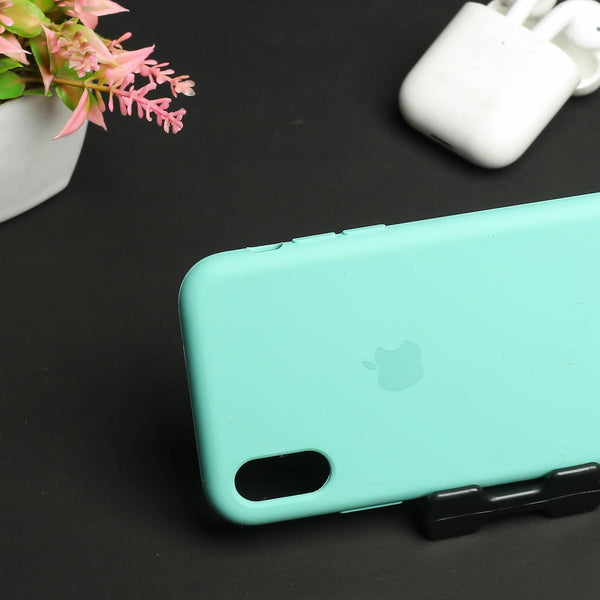 Sea Green Original Silicone Case for Apple Iphone X/xs