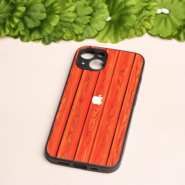 WoodCraft Touch metal back case for Apple Iphone 14