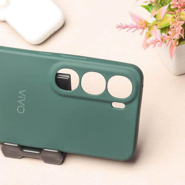 Dark Green Camera Original Silicone case for Vivo Y300