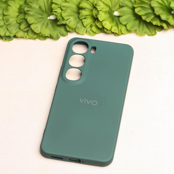 Dark Green Camera Original Silicone case for Vivo Y300