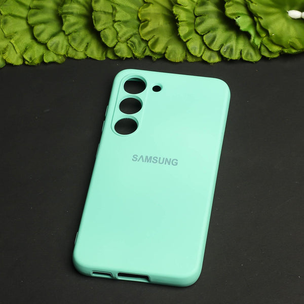 Sea Green Original Camera Safe Silicone case for Samsung S21 FE