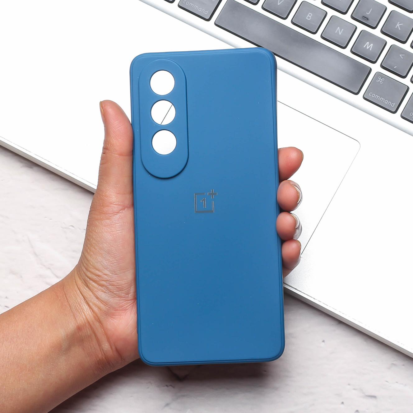 Blue Camera Original Silicone case for Oneplus Nord CE 4