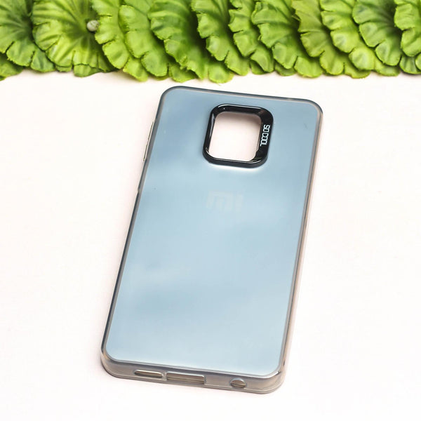 Silver Rgiem Slim Slicone Non-Yellowing Protective Case for Redmi Note 9 Pro Max