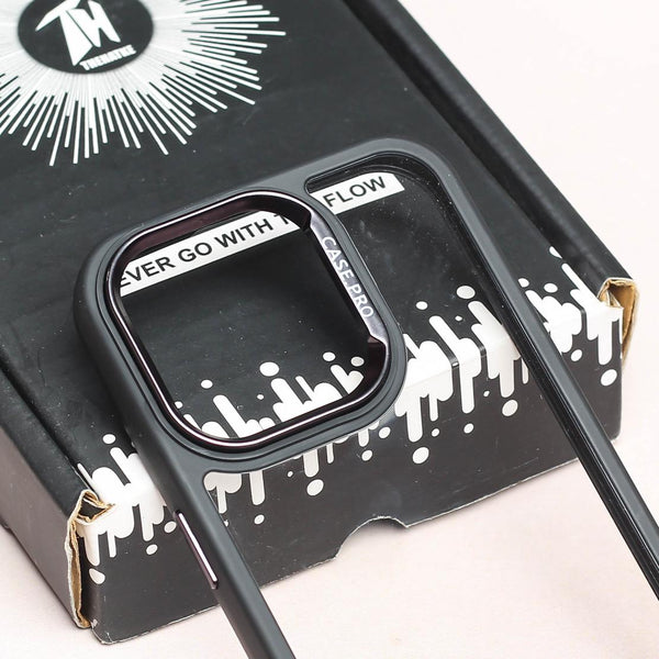 Black Lifted Transperant Case for Apple Iphone 14 Pro