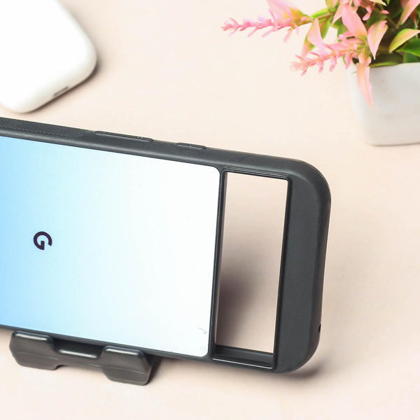 Blue Gradient metal back case for Google Pixel 8