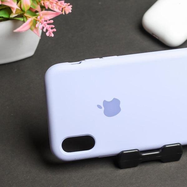 Purple Original Silicone case for Apple iphone X/xs