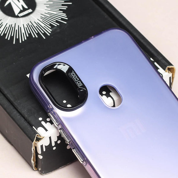 Purple Rgiem Slim Slicone Non-Yellowing Protective Case for Redmi Note 7 Pro