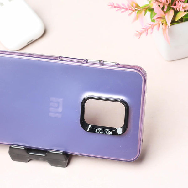 Purple Rgiem Slim Slicone Non-Yellowing Protective Case for Redmi Note 9 Pro